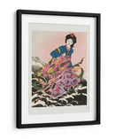 Mujer Japonesa (1839 1892) - Taiso Yoshitoshi | Cuadro decorativo de Canvas Lab