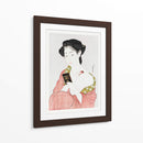 Mujer japonesa aplicándose polvo (1918) II - Hashiguchi Goyo | Cuadro decorativo de Canvas Lab