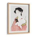 Mujer japonesa aplicándose polvo (1918) II - Hashiguchi Goyo | Cuadro decorativo de Canvas Lab