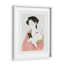 Mujer japonesa aplicándose polvo (1918) II - Hashiguchi Goyo | Cuadro decorativo de Canvas Lab
