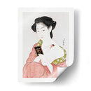 Mujer japonesa aplicándose polvo (1918) II - Hashiguchi Goyo | Cuadro decorativo de Canvas Lab
