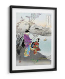 Admirando la Flor del Ciruelo (1887–1896) - Ogata Gekko | Cuadro decorativo de Canvas Lab