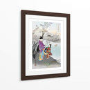 Admirando la Flor del Ciruelo (1887–1896) - Ogata Gekko | Cuadro decorativo de Canvas Lab