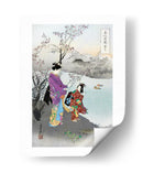 Admirando la Flor del Ciruelo (1887–1896) - Ogata Gekko | Cuadro decorativo de Canvas Lab