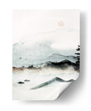 Sereno Amanecer en la Montaña - Treechild | Cuadro decorativo de Canvas Lab