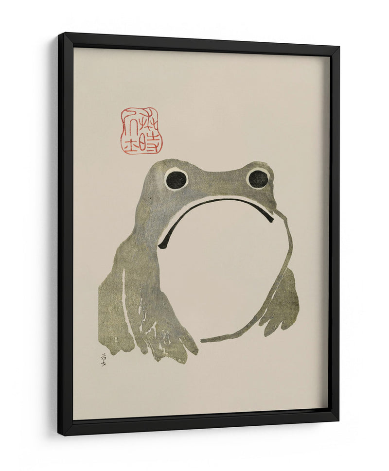 Rana Gruñona I Original - Matsumoto Hoji | Cuadro decorativo de Canvas Lab