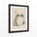 Rana Gruñona I Original - Matsumoto Hoji | Cuadro decorativo de Canvas Lab