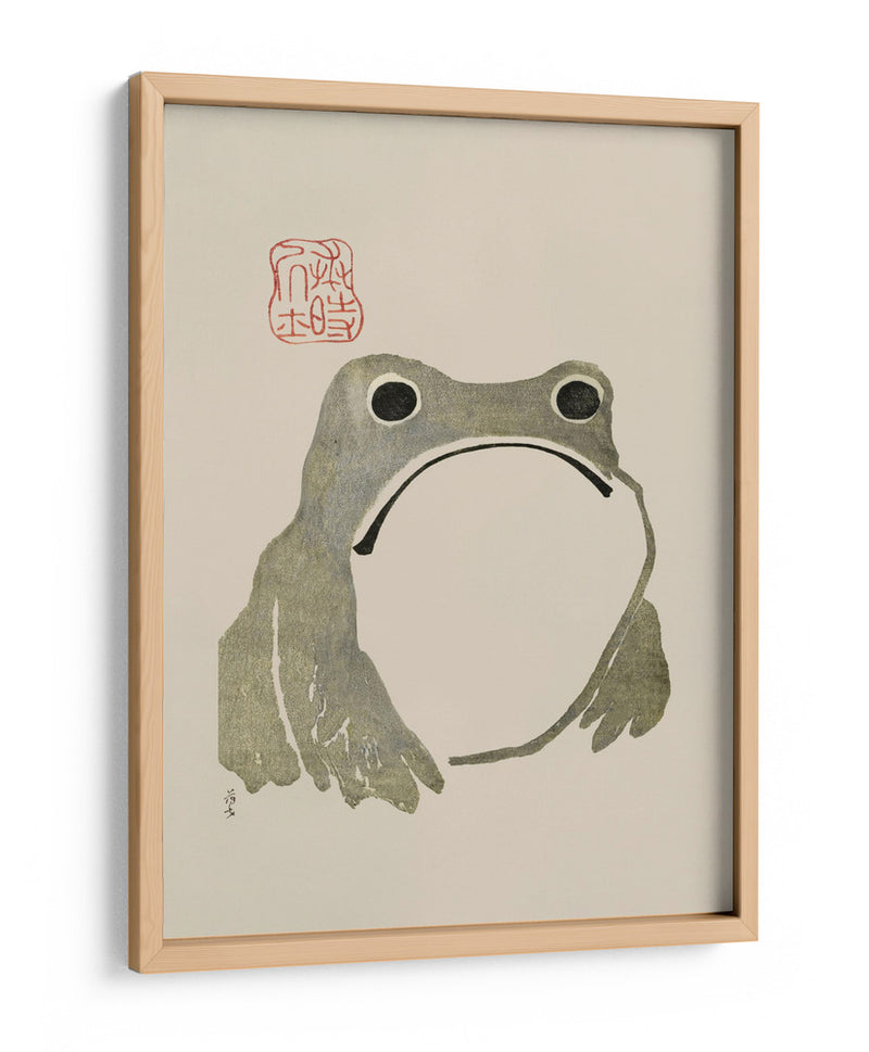 Rana Gruñona I Original - Matsumoto Hoji | Cuadro decorativo de Canvas Lab