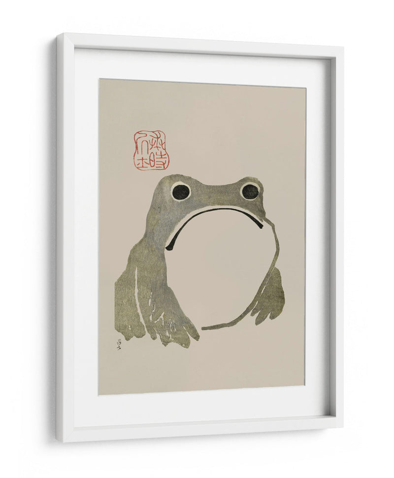 Rana Gruñona I Original - Matsumoto Hoji | Cuadro decorativo de Canvas Lab