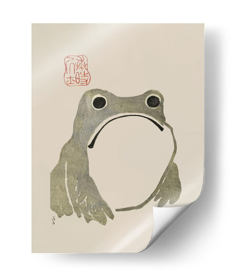 Rana Gruñona I Original - Matsumoto Hoji | Cuadro decorativo de Canvas Lab