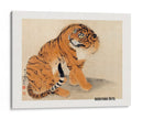 Tigre Sentado (1777) II - Maruyama Ōkyo | Cuadro decorativo de Canvas Lab