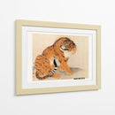 Tigre Sentado (1777) II - Maruyama Ōkyo | Cuadro decorativo de Canvas Lab