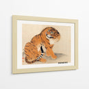 Tigre Sentado (1777) II - Maruyama Ōkyo | Cuadro decorativo de Canvas Lab