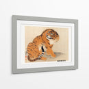 Tigre Sentado (1777) II - Maruyama Ōkyo | Cuadro decorativo de Canvas Lab