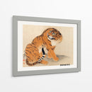 Tigre Sentado (1777) II - Maruyama Ōkyo | Cuadro decorativo de Canvas Lab