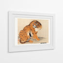 Tigre Sentado (1777) II - Maruyama Ōkyo | Cuadro decorativo de Canvas Lab