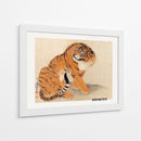 Tigre Sentado (1777) II - Maruyama Ōkyo | Cuadro decorativo de Canvas Lab