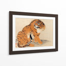 Tigre Sentado (1777) I - Maruyama Ōkyo | Cuadro decorativo de Canvas Lab
