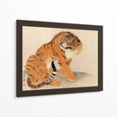 Tigre Sentado (1777) I - Maruyama Ōkyo | Cuadro decorativo de Canvas Lab
