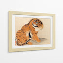 Tigre Sentado (1777) I - Maruyama Ōkyo | Cuadro decorativo de Canvas Lab