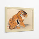 Tigre Sentado (1777) I - Maruyama Ōkyo | Cuadro decorativo de Canvas Lab
