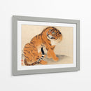 Tigre Sentado (1777) I - Maruyama Ōkyo | Cuadro decorativo de Canvas Lab