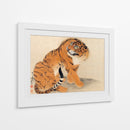 Tigre Sentado (1777) I - Maruyama Ōkyo | Cuadro decorativo de Canvas Lab