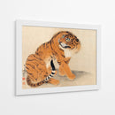 Tigre Sentado (1777) I - Maruyama Ōkyo | Cuadro decorativo de Canvas Lab