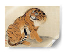 Tigre Sentado (1777) - Maruyama Ōkyo | Cuadro decorativo de Canvas Lab