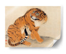 Tigre Sentado (1777) I - Maruyama Ōkyo | Cuadro decorativo de Canvas Lab