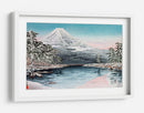 Monte Fuji desde Tagonoura, Escena Nevado (1932) - Hiroaki Takahash | Cuadro decorativo de Canvas Lab