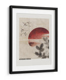 Aves y atardecer, del álbum de bocetos (1814) - Katsushika Hokusai | Cuadro decorativo de Canvas Lab