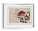 Pájaros y atardecer, del álbum de bocetos (1814) - KATSUSHIKA HOKUSAI | Cuadro decorativo de Canvas Lab