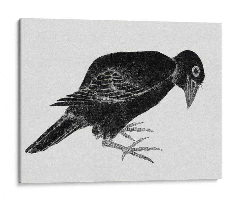 Pájaro, del Álbum de Bocetos (1814) Grabados Japoneses Antiguos - KATSUSHIKA HOKUSAI | Cuadro decorativo de Canvas Lab