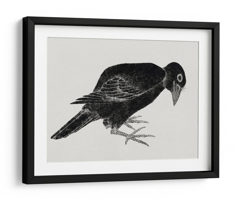 Pájaro, del Álbum de Bocetos (1814) Grabados Japoneses Antiguos - KATSUSHIKA HOKUSAI | Cuadro decorativo de Canvas Lab