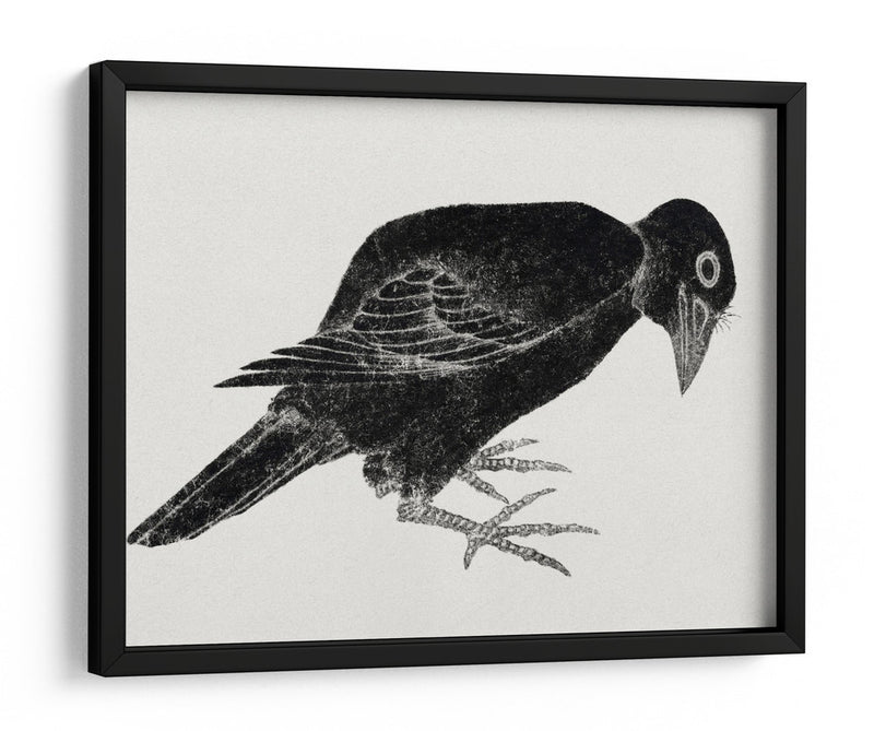 Pájaro, del Álbum de Bocetos (1814) Grabados Japoneses Antiguos - KATSUSHIKA HOKUSAI | Cuadro decorativo de Canvas Lab