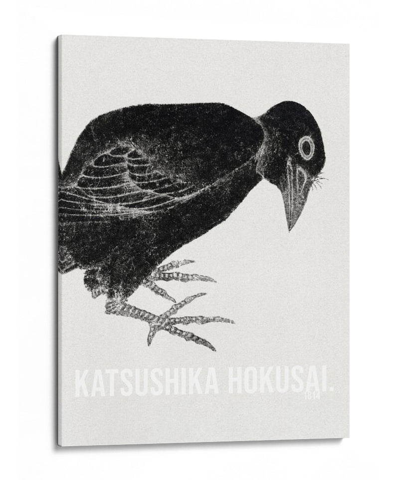 El pájaro de Katsushika Hokusai 1814 - KATSUSHIKA HOKUSAI | Cuadro decorativo de Canvas Lab