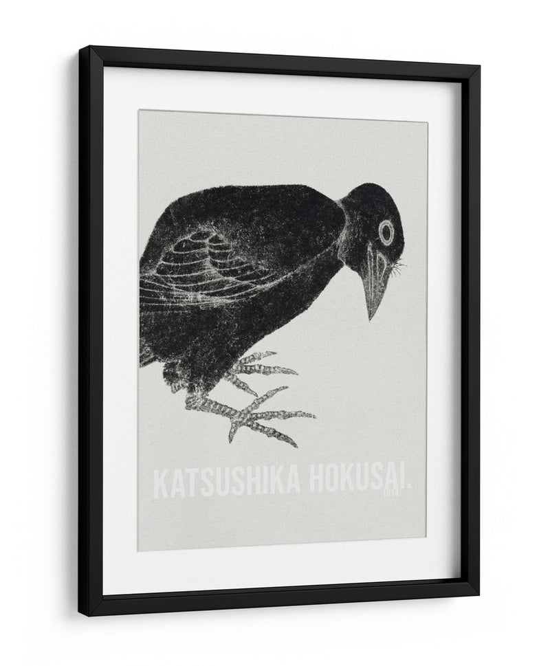 El pájaro de Katsushika Hokusai 1814 - KATSUSHIKA HOKUSAI | Cuadro decorativo de Canvas Lab