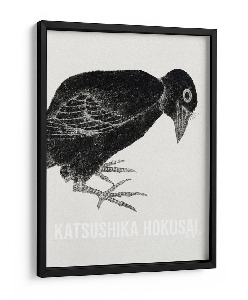 El pájaro de Katsushika Hokusai 1814 - KATSUSHIKA HOKUSAI | Cuadro decorativo de Canvas Lab