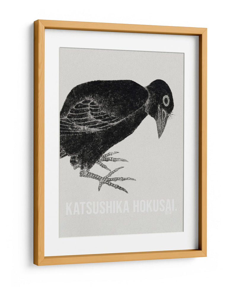 El pájaro de Katsushika Hokusai 1814 - KATSUSHIKA HOKUSAI | Cuadro decorativo de Canvas Lab