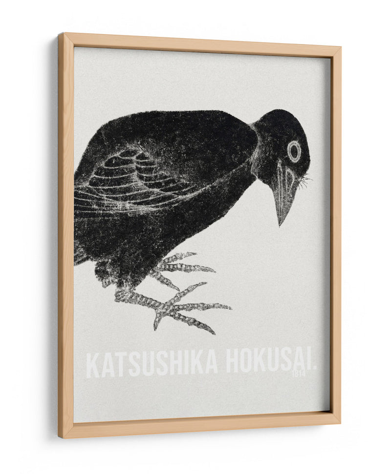 El pájaro de Katsushika Hokusai 1814 - KATSUSHIKA HOKUSAI | Cuadro decorativo de Canvas Lab