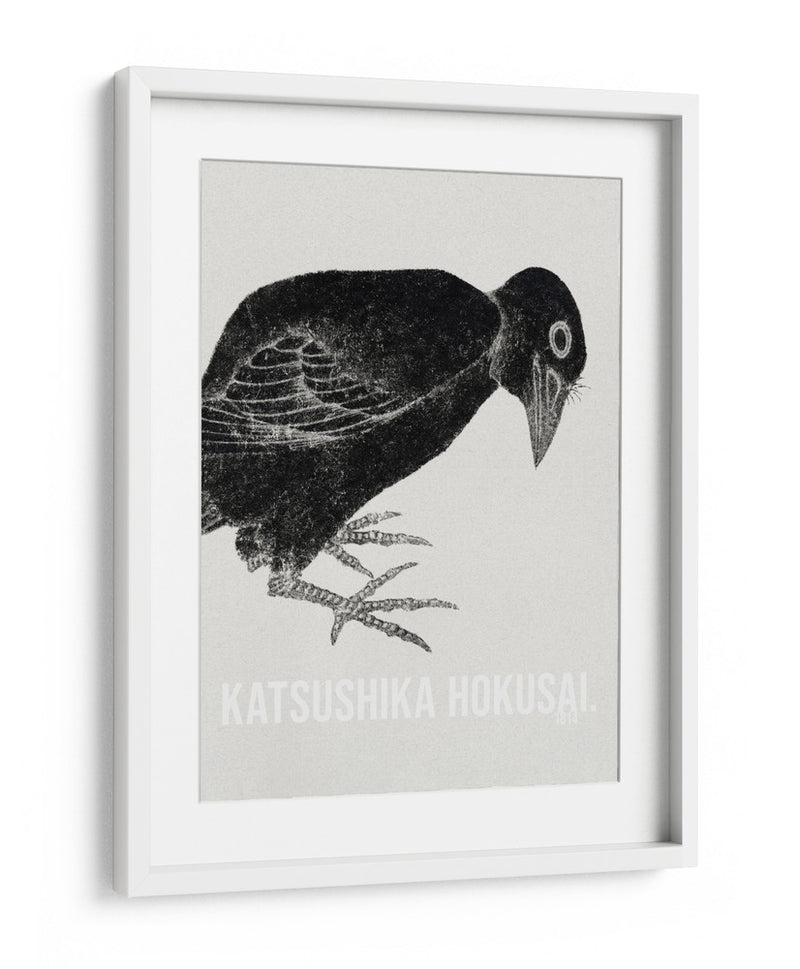El pájaro de Katsushika Hokusai 1814 - KATSUSHIKA HOKUSAI | Cuadro decorativo de Canvas Lab