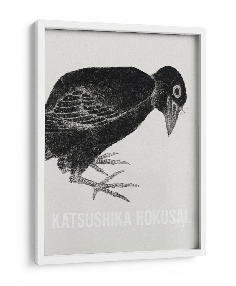 El pájaro de Katsushika Hokusai 1814 - KATSUSHIKA HOKUSAI | Cuadro decorativo de Canvas Lab