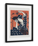 Mujer japonesa (1935) con inquilino - Utagawa Hiroshige | Cuadro decorativo de Canvas Lab