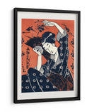 Mujer japonesa (1935) con inquilino - Utagawa Hiroshige | Cuadro decorativo de Canvas Lab