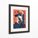 Mujer japonesa (1935) con inquilino - Utagawa Hiroshige | Cuadro decorativo de Canvas Lab