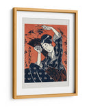 Mujer japonesa (1935) con inquilino - Utagawa Hiroshige | Cuadro decorativo de Canvas Lab