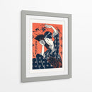 Mujer japonesa (1935) con inquilino - Utagawa Hiroshige | Cuadro decorativo de Canvas Lab