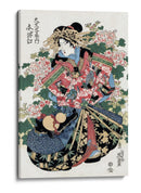 Mujer japonesa (1820 1830) - Keisai Eisen | Cuadro decorativo de Canvas Lab