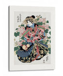 Mujer japonesa (1820 1830) Huésped - Keisai Eisen | Cuadro decorativo de Canvas Lab